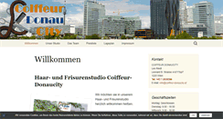 Desktop Screenshot of coiffeur-donaucity.at